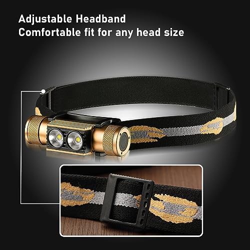 1200 lumens golden head lamp — photo 4