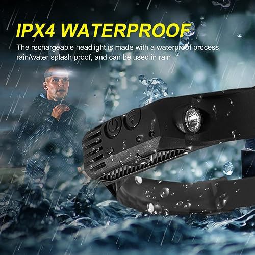 Three color wide beam waterproof headband — photo 5