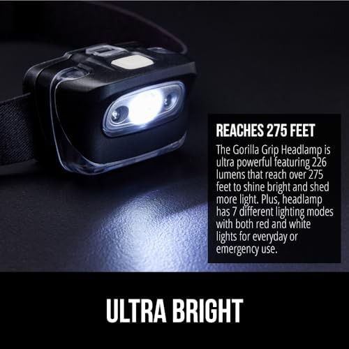 Ultra bright black battery powered running lamp — photo 3