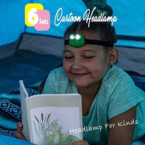 Animal Theme Kids Six Pack Headlamps — photo 5