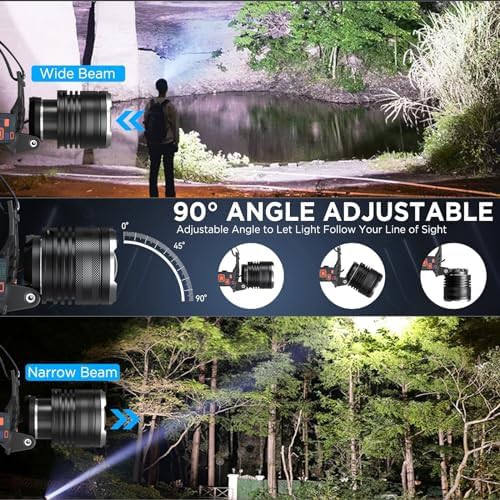 Super bright waterproof headlamp two pack — photo 5