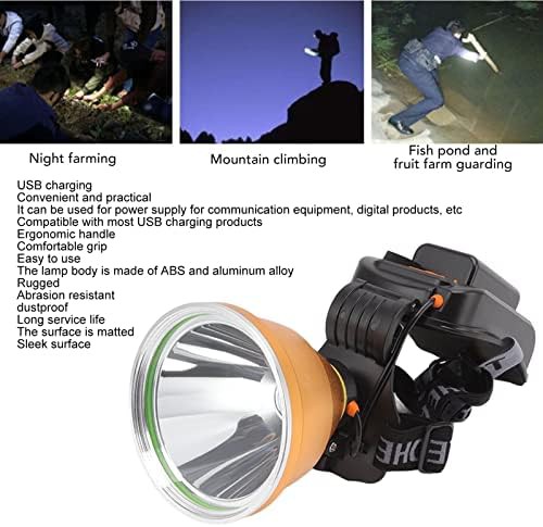 Bright usb rechargeable led headlamp — photo 2