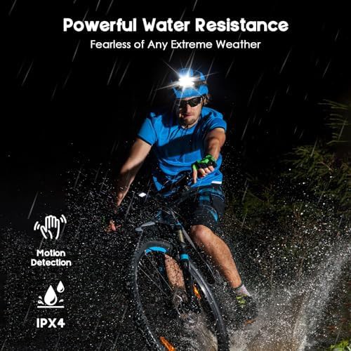 Dual pack usb waterproof camping headlamp — photo 5