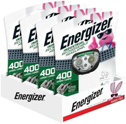 Rechargeable wide beam 400 lumen light