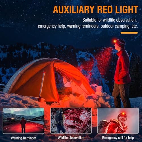 Red and Green Light Waterproof Headlamp — photo 4