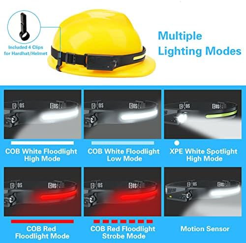 Rechargeable Red Light Wide Beam Headlamp 3 Pack — photo 3