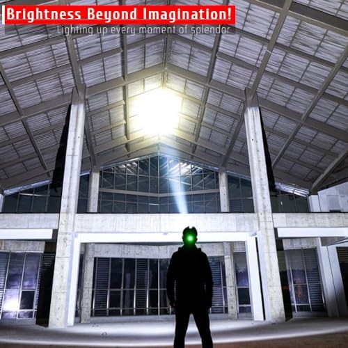 Rechargeable headlamp with wide bright spot beam — photo 4