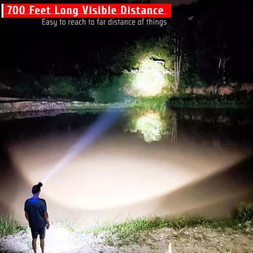 Rechargeable headlamp with wide bright spot beam — photo 5