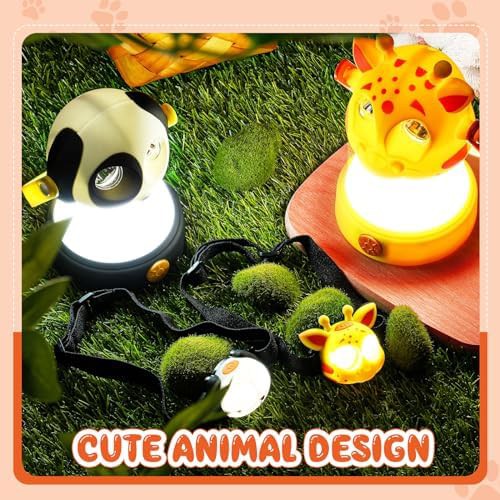 Animal themed kids camping lantern and headlamp — photo 3