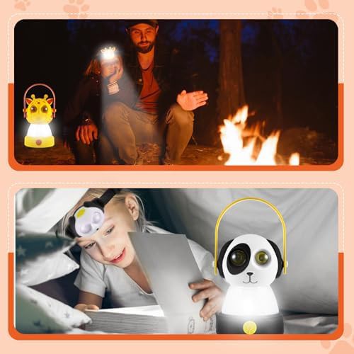 Animal themed kids camping lantern and headlamp — photo 5