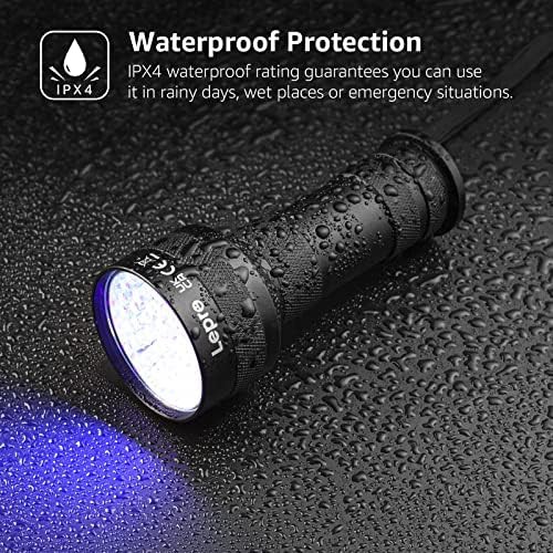 Rechargeable headlamp with 51 LED UV flashlight — photo 5
