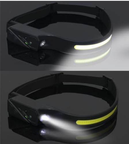 Wide beam rechargeable hiking headlamp pair — photo 5