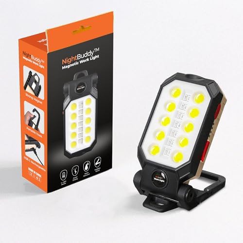 Magnetic rechargeable work light headlamp — photo 3