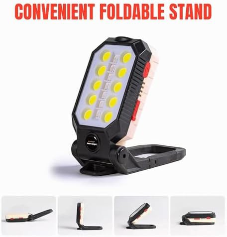 Magnetic rechargeable work light headlamp — photo 5