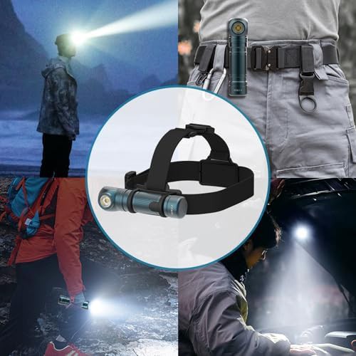 Rechargeable Right Angle Hiking Headlamp — photo 5