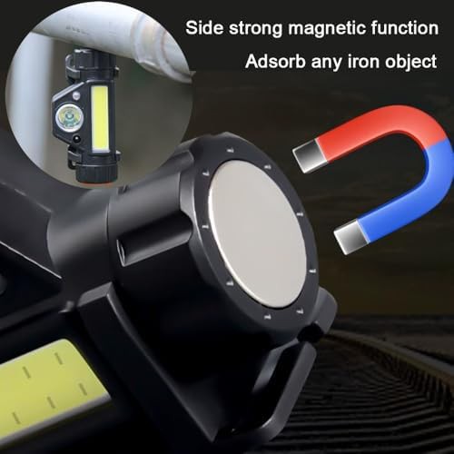 Rechargeable LED Headlight with Magnetic Base — photo 5