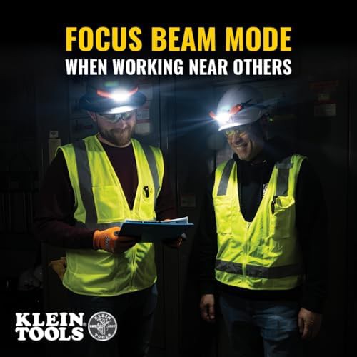 Rechargeable wide beam hard hat headlamp — photo 4