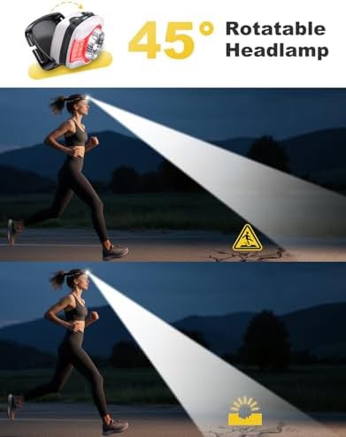 Adjustable red light camping headlamp — photo 3