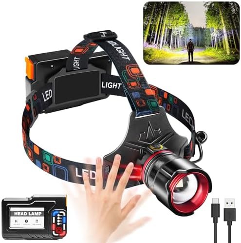Super Bright Motion Sensor Camping Headlamp