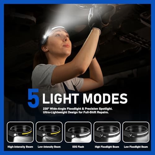 Nessciera wide beam running headlamp 3-pack — photo 4