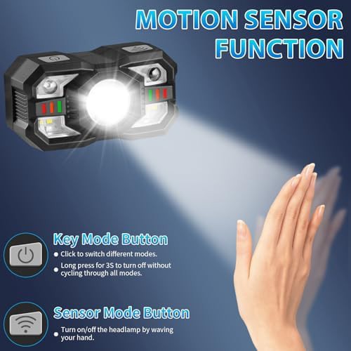 Super bright rechargeable headlamp two pack — photo 3
