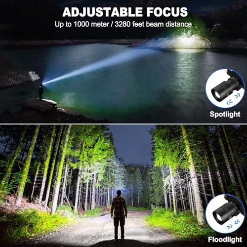 Super bright rechargeable LED headlamp with three modes — photo 3