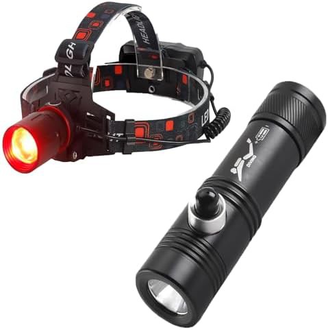 XLENTGEN red light 1000 lumen headlamp