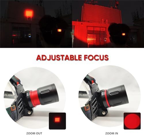 XLENTGEN red light 1000 lumen headlamp — photo 4