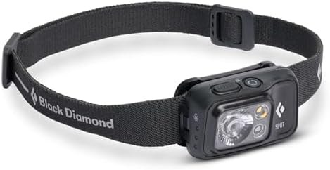 Black AAA Waterproof Spot 400 Headlamp