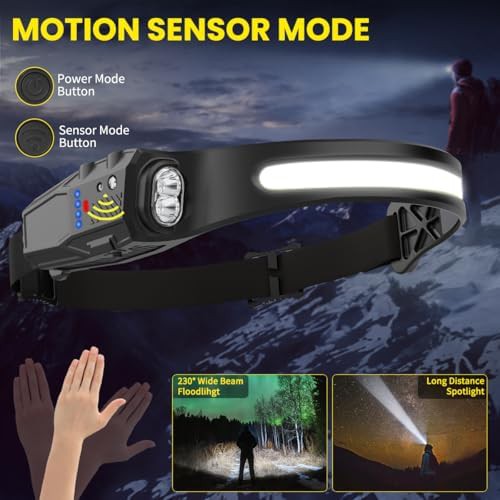 Rechargeable red light headlamp 3 pack — photo 3