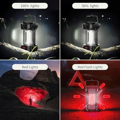 Rechargeable headlamp camping lantern bundle — photo 4