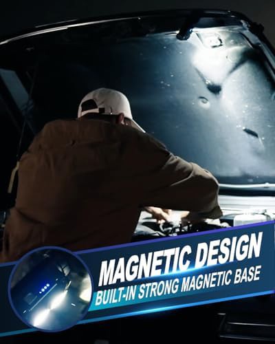 Rechargeable magnetic white light headlamp pair — photo 3