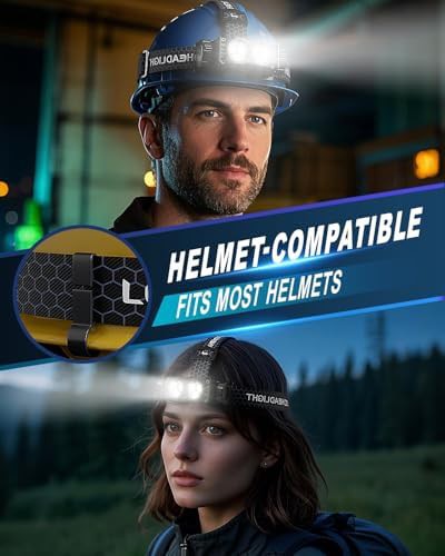Rechargeable magnetic white light headlamp pair — photo 5