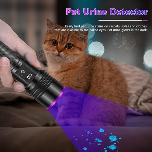 Red hunting headlamp with uv flashlight — photo 4