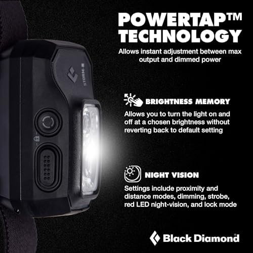 BD Black Rechargeable Storm 500R Headlamp — photo 3
